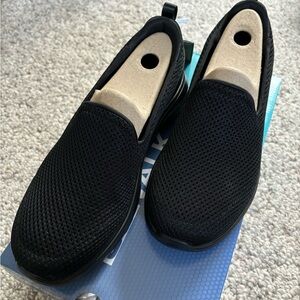 Sketchers Go Walk Generation 7 Womens Size 8 Black 125209 Goga Mat Breathable